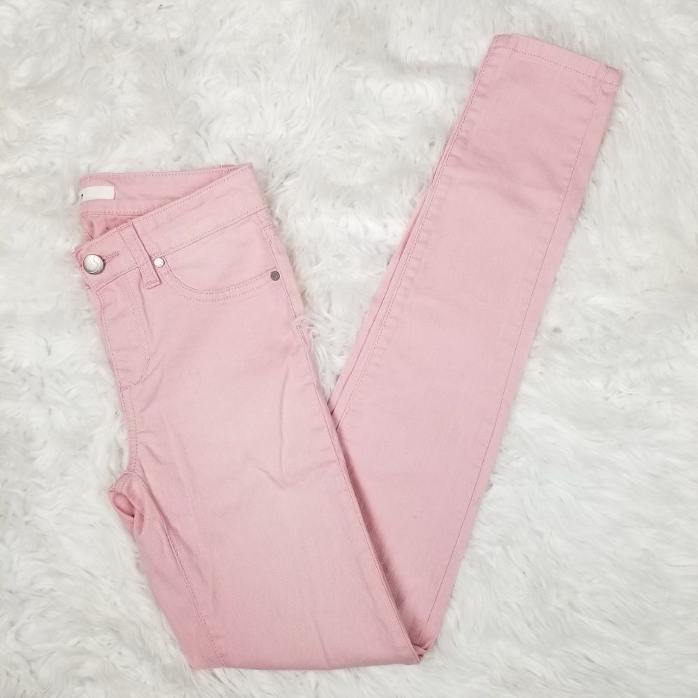 Joe's Jeans Girl's Size 14 Skinny Jeans in Pink Mist Stretch